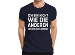 Non Come Gli Altri, Io Sono Peggio, Divertente Umorismo, Regalo Da Uomo, Navy, Xxl