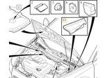Volvo C30 C70 S40 V50 Parabrezza Sinistro Oe Ala