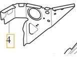 Volvo S60 V60 XC60 Ii Staffa Sottotelaio Sinistro 31672670