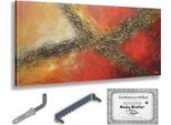 Monica Mirafiori I 100% Dipinto A Mano I Quadro "Perfetto"" 100X50Cm | Quadro Dipinto A Mano | Quadro Acrilico | Quadro Acrilico Molto Grande I Quadri D'arte Moderna I Quadri D'arte"