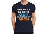 Hai Davvero Bene Hai Me Divertente Regalo Sarcastico Uomo T-Shirt, Marina, L