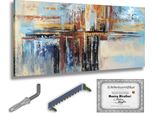 Monica Mirafiori I 100% Dipinto A Mano I Quadro "Impression"" 120X60Cm | Quadro Dipinto A Mano | Quadro Acrilico | Quadro Acrilico Molto Grande I Quadri D'arte Moderna I Quadri D'arte"