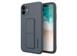 Wozinsky Custodia Kickstand Custodia In Silicone Con Etui Xiaomi Redmi 10X 4G / Xiaomi Redmi Note 9 Blu