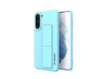 Wozinsky Custodia Kickstand Custodia In Silicone Con Supporto Samsung Galaxy S21+ 5G Azzurro