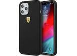 Ferrari Fessihcp12Lbk Iphone 12 Pro Max6,7 Czarny/Black Hardcase On Track Silicone