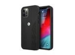 Etui Bmw Bmhcp12Mrsppk Iphone 12/12 Pro6,1 Czarny/Nero Custodia Rigida In Pelle Curve Perforate