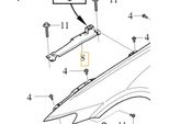 Volvo S60 Iii V60 Ii Staffa Parafango Anteriore Destra Oe
