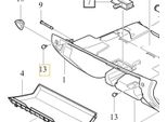 Volvo V40 S60 S90 V90 XC40 XC60 XC90 Ii Paraurti Vano Passeggero Oe