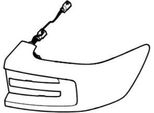 Volvo C40 Fanale Posteriore Destro Originale Oe
