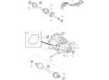 Volvo V60 V90 XC60 XC40 XC90 Guarnizione Asse Posteriore Oe