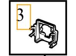 Volvo XC40 Supporto Telecamera Anteriore Paraurti Clip Oe