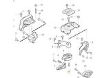 Volvo S60 V70 XC70 Bullone Del Motore Oe, Originale E Nuovo Da Rivenditore Autorizzato