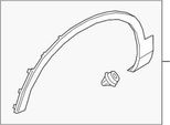 Volvo C40 XC40 Rivestimento Parafango Anteriore Sinistro Passaruota 31448324