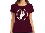 Maglietta Da Donna "Gesto Della Mano Italiana"" Bacio Dello Chef Bandiera Italiana Retro Pizza Pasta, Borgogna, 3XL"