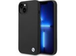 Etui Bmw Bmhcp14Ssilbk Iphone 14 / 15 /13 6.1 Czarny/Nero Silicone Metal Logo