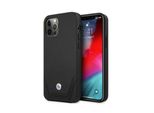 Etui Bmw Bmhcp12Mrswpk Iphone 12/12 Pro6,1 Czarny/Nero Custodia Rigida In Pelle Perforata