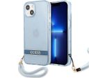 Guess Guhcp13Shtsgsb Custodia Rigida Iphone 13 Mini 5,4Niebieski/Blu Traslucido Stap