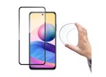 Wozinsky Copertura Completa Flexi Nano Foil Glass Con Cornice Xiaomi Redmi Note 10 5G Nero