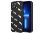 Karl Lagerfeld Klhcp13Spulmbk3 Custodia Rigida Per Iphone 13 Mini 5.4 Nero/Nero Allover