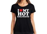 Amo La Mia Ragazza Sexy Regalo Divertente Di San Valentino Maglietta Da Donna Jga, Nero, Xl