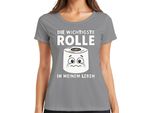 Il Ruolo Più Importante Nella Mia Vita La Carta Igienica Divertente Regalo Signore T-Shirt, Grigio, 3XL