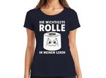 Il Ruolo Più Importante Nella Mia Vita La Carta Igienica Divertente Regalo Signore T-Shirt, Navy, 3XL