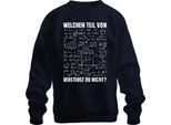What Part Of Maths Don't You Understand Formulas Nerd Iq Funny Unisex Sweatshirt Pullover, Navy, Xxl