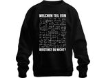 What Part Of Maths Don't You Understand Formulas Nerd Iq Funny Unisex Sweatshirt Pullover, Black, M