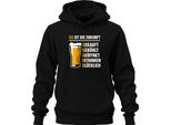 Il 5G è Il Futuro Bought Chilled Beer Drunk Beer Glass Pub Unisex Hoodie Felpa Con Cappuccio, Nero, Xxl