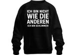 Non Come Gli Altri Sono Peggio Divertente Umorismo Regalo Unisex Felpa Pullover, Nero, Xxl
