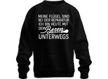 Ali In Riparazione Oggi Con Scopa In Arrivo Strega Divertente Fun Unisex Felpa Pullover, Nero, L