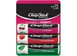 Chapstick | Balsamo Labbra Classico - 3 Pezzi - 12 Ml - Gusto Ciliegia - Gusto Fragola