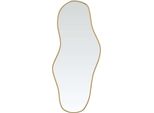 Vidaxl Specchio Da Parete Golden 100X45 Cm