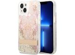 Guess Guhcp14Mlflsd Iphone 14 Plus / 15 Plus 6.7 ZłOty/Oro Custodia Rigida Paisley Liquid Glitter