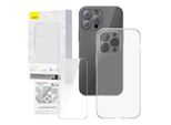 Transparent Case And Tempered Glass Set Baseus Corning For Iphone 12 Pro Max