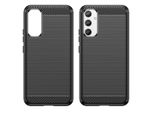 Custodia In Carbonio Per Realme 10 Pro Custodia In Silicone Flessibile In Carbonio Nero