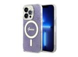 Guess Guhmp14Lh4Stu Custodia Rigida 4G Magsafe Per Iphone 14 Pro 6.1Purpurowy/Purple