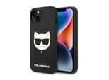Karl Lagerfeld Klhmp14Mslchbk Custodia Rigida Per Iphone 14Plus / 15 Plus 6,7 Czarny/Nero Silicone Choupette Head Magsafe