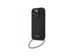 Karl Lagerfeld Klhcp14Lsacklhpk Custodia Rigida Per Iphone 14 Pro 6.1 Czarny/Nero Catena Monogram Saffiano