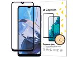 Wozinsky Pieno Colla Vetro Temperato Motorola Moto E22I / E22 Schermo Completo Con Cornice Nero (Case Friendly)