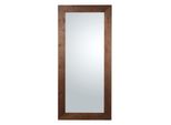 Mo.Wa Specchio Da Parete Grande, Grande Specchio In Legno A Figura Intera 82X182 Wengé Cornice In Legno Marrone Specchio Guardaroba Specchio Da Sala Specchio Da Terra Moderno