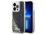 Guess Guhcp14Llcsgsgk Custodia Rigida Iphone 14 Pro 6.1Czarny/Nero Liquid Glitter Marble
