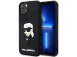Karl Lagerfeld Klhcp14M3Drkink Custodia Rigida In Gomma Ikonik 3D Per Iphone 14Plus / 15 Plus 6.7 Czarny/Nero