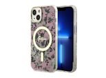 Guess Guhmp14Mhcfwsp Custodia Rigida Per Iphone 14 Plus/ / 15 Plus 6.7 RóżOwy/Pink Flower Magsafe