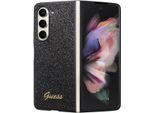 Guess Guhczfd5Hggshk F946 Z Fold5 Czarny/Black Hardcase Glitter Script