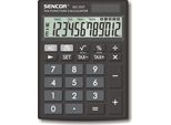 Calcolatrice Sencor Sec 332 T, Nera, Da Tavolo, 12 Posti, Doppio Alimentatore