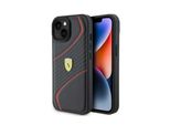 Ferrari Fehcp15Sptwk Custodia Rigida Per Iphone 15 / 14 / 13 6.1 Czarny/Nero Con Logo In Metallo Torsione