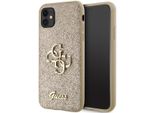 Guess Guhcn61Hg4Sgd Iphone 11 / Xr 6.1 ZłOty/Oro Custodia Rigida Glitter Script Big 4G