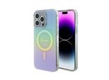 Guess Guhmp15Xhitsq Custodia Rigida Per Iphone 15 Pro Max Turkusowy/Turchese Iml Iridescente Magsafe