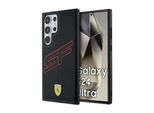 Ferrari Fehcs24Lpink S24 Ultra S928 Czarny/Black Hardcase Big Sf Perforated